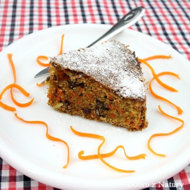 zdrowe ciasto marchewkowe